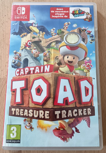 Switch captain toad - toad, treasure