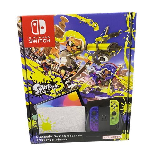 Console switch oled splatoon - switch, 3