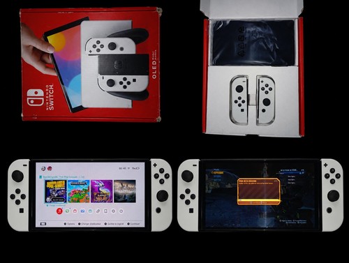 Nintendo switch oled blanche - oled,